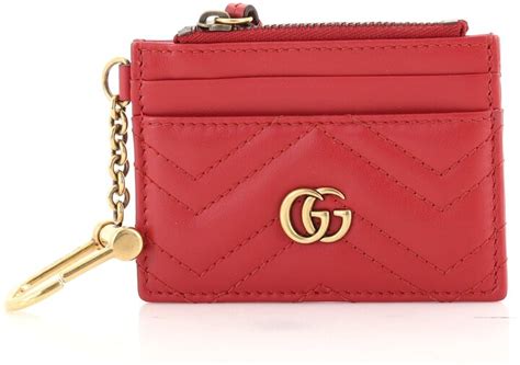 Shop Gucci GG Marmont Key Chain Wallet .